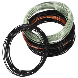 Juego de 5 rollos de cables de entrenamiento para bonsái 3 tamaños 1,0 mm 1,5 mm 2,0 mm bonsái de aleación de aluminio - Imagen 1 de 12