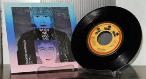 GEORGE HARRISON when we was fab 1988 USA 7” VINYL SINGLE 45 the beatles NEW - Picture 1 of 9