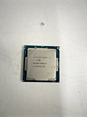 Intel Core cpu I7 7700 Processor SR338  + - Image 1 of 3