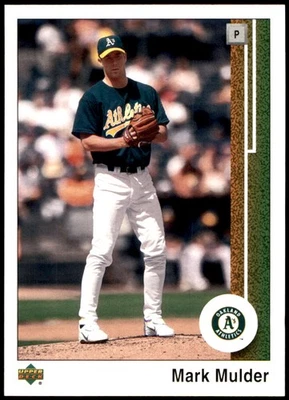 Mark Mulder 2002 UD Authentics #12 Athletics MLB LEER ENVÍO GRATUITO AutographDen Foto 1 de 2