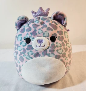 7-8" Squishmallow HERA cheetah AUTHENTIC Kellytoy Soft Plush Easter gift toy - Picture 1 of 3