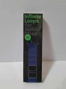 AURA Infinite Loops 2, Compatible with Apple Watch Navy Blue 45mm - Picture 1 of 4