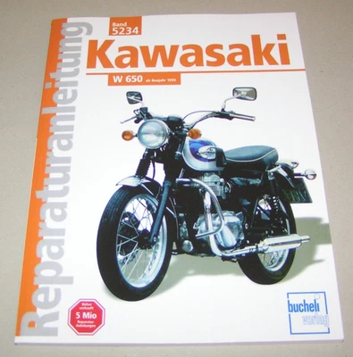 Manual De Reparación - Kawasaki W 650 - Años De Fabricación 1999 A 2006 - Imagen 1 de 2