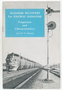 1955 Fansteel Selenium Rectifiers Railway Signaling Santa Fe Locomotive Booklet - Picture 1 of 4