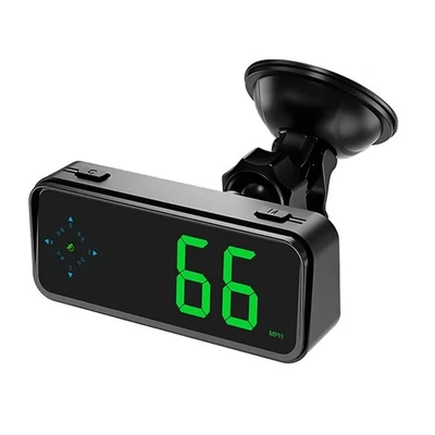 Mini LED Digital Speedometer for GPS Head Up Display With Suction Cup Mount - Image 1 of 4