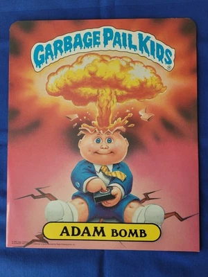 Vintage GPK Garbage Pail Kids Adam Bomb & Sticky Rick Pocket Folder NOS - Image 1 of 3