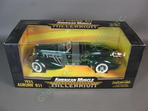 ERTL American Muscle 1935 Auburn 851 Speedster Metallic Green 1:18 Die Cast NIB - Picture 1 of 9