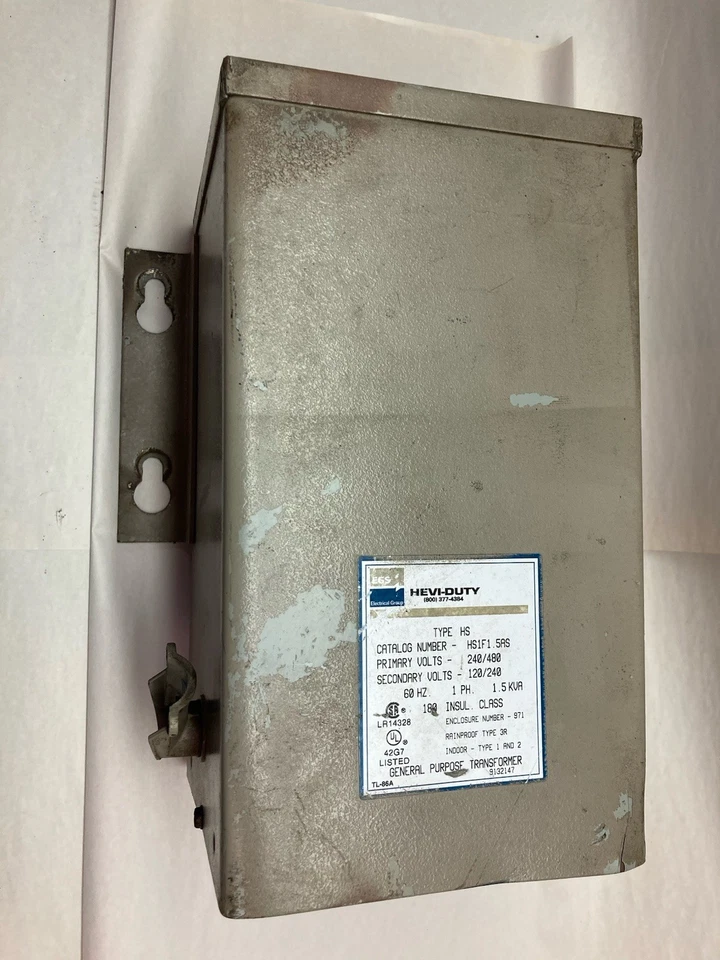 Transformador monofásico EGS,HS1F1.5AS 1.5kVA HV 240/480V LV 120/240V Foto 1 de 4