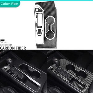 9Pcs Real Carbon Fiber Gear Shift Panel Cover Trim For Nissan Altima Teana 19-25 - Picture 1 of 20