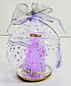 Lenox beleuchtete Wunderkugel Engel Farbwechsel Ornament - Bild 1 von 11