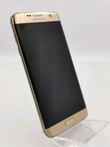 GENUINE Samsung LCD Display For Galaxy S7 Edge SM-G935 Gold Grade A+ 223 - Picture 1 of 3