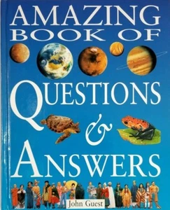 Amazing Book of Questions & Answers JOHN GUEST SCIENCE HARDCOVER - Imagen 1 de 2