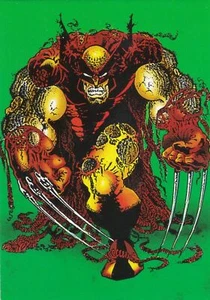1992 Comic Images Wolverine "From Then 'Til Now" II Base Card #5 Aging - Picture 1 of 2