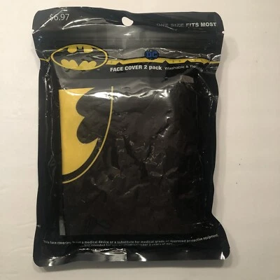 Batman Gaiter Face Mask DC Washable Reusable One Size Fits Most - Image 1 of 4