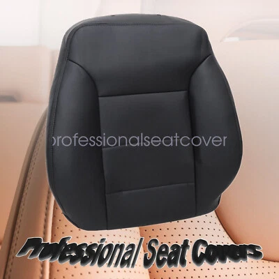 Driver Top Leather Seat Cover Black For 2009 2010 2011 Mercedes-Benz ML320 ML350 - Image 1 of 4