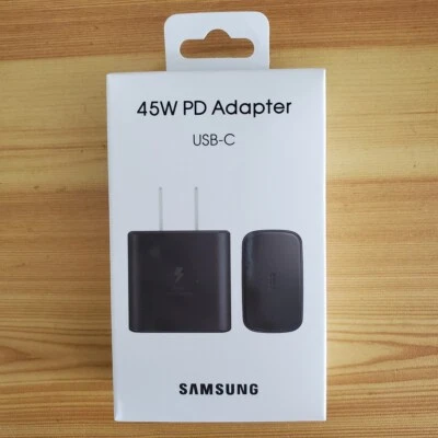 Samsung Original 45Watt Super Fast Charger For Galaxy S21 S22 S23 Note10 20 5G - Image 1 of 2