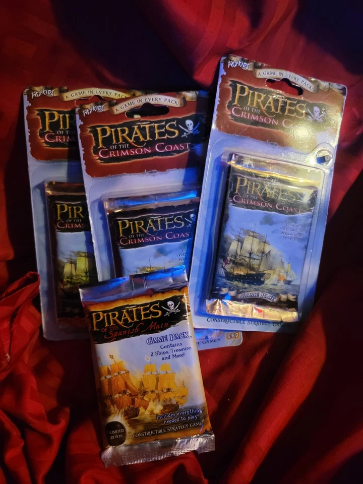 Pirates of The Crimson Coast Game Pack 2005 WizKids
