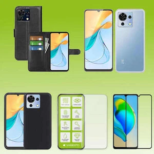Funda para móvil ZTE Blade V50 Vita Cover TPU lámina de vidrio duro SELECCIÓN - Imagen 1 de 11