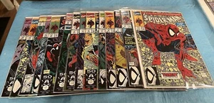 Spider-man Marvel Comics 1990 números 1-14 + Mcfarlane lote de 19 libros en estado bastante bueno+/casi nuevo - Imagen 1 de 24