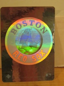 1991 Upper Deck Team Logo Hologram Sticker Boston Red Sox - Picture 1 of 2