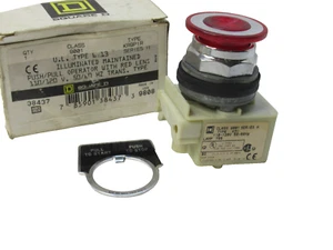 (NUOVO) SQUARE D 9001KR9P1R Serie H Testa Interruttore Operatore Push/Pull - Foto 1 di 4