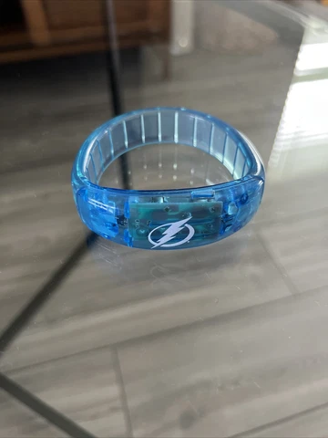 Tampa Bay Lightning Bolts Game Bracelets Stanley Cup NHL Hockey Light Up Cover