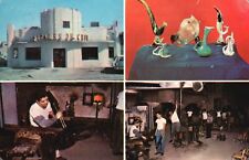 Vintage Postcard 1965 El Paso or Juarez Cristales de Chihuahua Glass Factory Mex