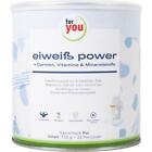FOR YOU eiweiß power Pur Pulver 750 g