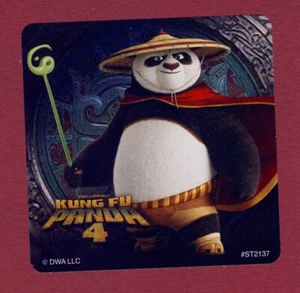 10 Kung Fu Panda 4 - Large Stickers - Rewards - Po - one design - red cape - Picture 1 of 1