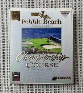 Pebble Beach '94 Links Championship Course Super VGA MAC 3.5” High Density Disks - Picture 1 of 8