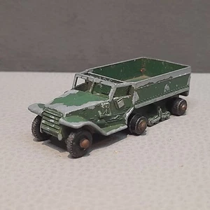 Matchbox Lesney Personnel Carrier M3 No49 Military Vehicle Toy Vintage Model Car - Picture 1 of 16