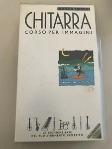 VHS Chitarra Corso per immagini Tecniche base Lezioni live - Imagen 1 de 2