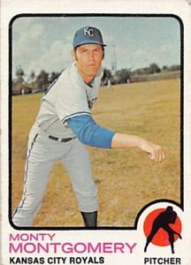  1973 Topps #164 Monty Montgomery VGEX/EX	p2s-19756