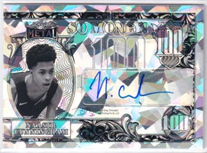 2021-22 Blattmetall So Geld! Silber Kristall #SMNC1 Naasir Cunningham - Bild 1 von 1