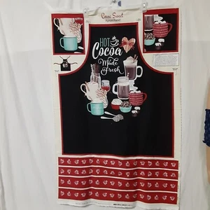 Wilmington Apron Panel Ladies/ Men's Cocoa Sweet Danielle Leone 30 in x 26 in - Picture 1 of 5