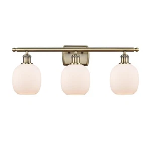 Innovations Ballston Belfast 3 Light Vanity, AB/Frost - 516-3W-AB-G101 - Picture 1 of 1