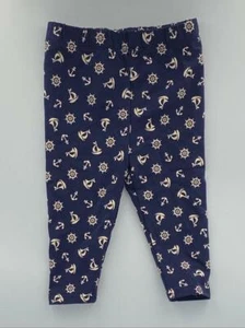 NWT Ralph Lauren Baby Boys' Navy White Sail Boat Stretch Pants 9M tno29 - Picture 1 of 2