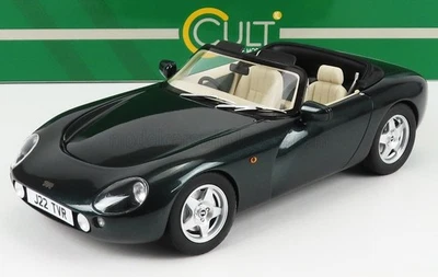 Modelli Cult TVR GRIFFITH SPIDER OPEN 1993 VERDE METALLICO 1/18 Scala Nuovo! - Immagine 1 di 2
