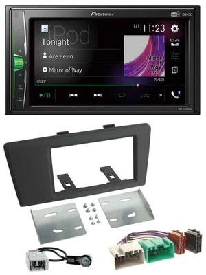Pioneer 2DIN MP3 DAB USB Bluetooth Autoradio für Volvo S60 S70 C70 V70 00-03 - Bild 1 von 4