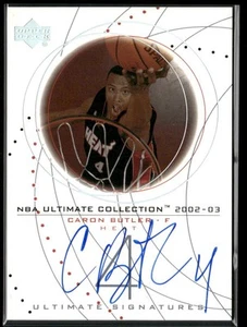 2002-03 Upper Deck Ultimate Collection #CB-S Caron Butler Signatures AUTO - Picture 1 of 2