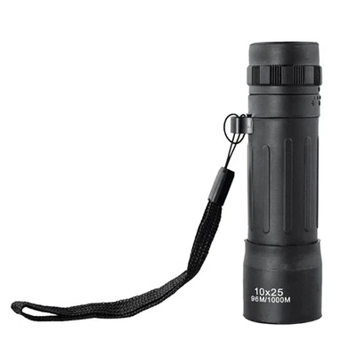 10x25 Mini Portable Monocular Telescopes Outdoor Mountaineering Bird Watching - Image 1 of 4