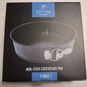 Zulay Premium Springform Pan 9 Inch Nonstick - Cheesecake 9 Inch, Black - Picture 1 of 3