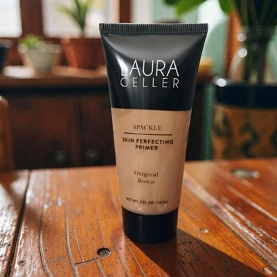 Laura Geller Spackle Skin Perfecting Primer Original Bronze 2 oz Full Size New - Image 1 of 4