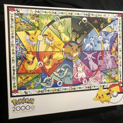Rompecabezas Pokémon 2019 2000 piezas nuevos juegos de Buffalo nuevo sellado Foto 1 de 3