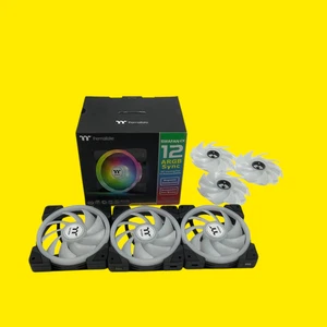 3-pak Thermaltake SWAFAN EX 12 ARGB PC Wentylator chłodzący BEZ KABLI #5544 - Zdjęcie 1 z 9