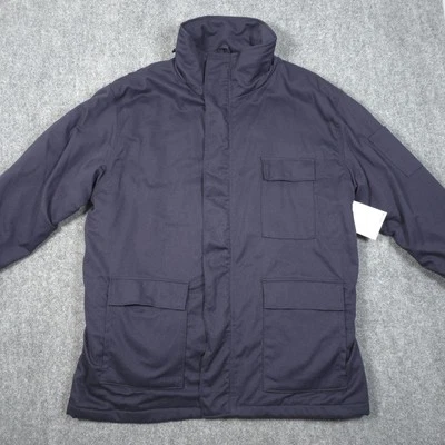 NWT SteelGuard FR Pro Insulated Parka Mens XL Black 52 ATPV CAT 4 NFPA 2112 - Image 1 of 4