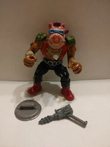 Vintage 1988 TMNT Teenage Mutant Ninja Turtles Soft Head Bebop Figure - Picture 1 of 4