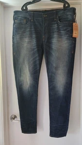 True Religion Mens Rocco A10 Jeans size 42x32 - BRAND NEW - Picture 1 of 12