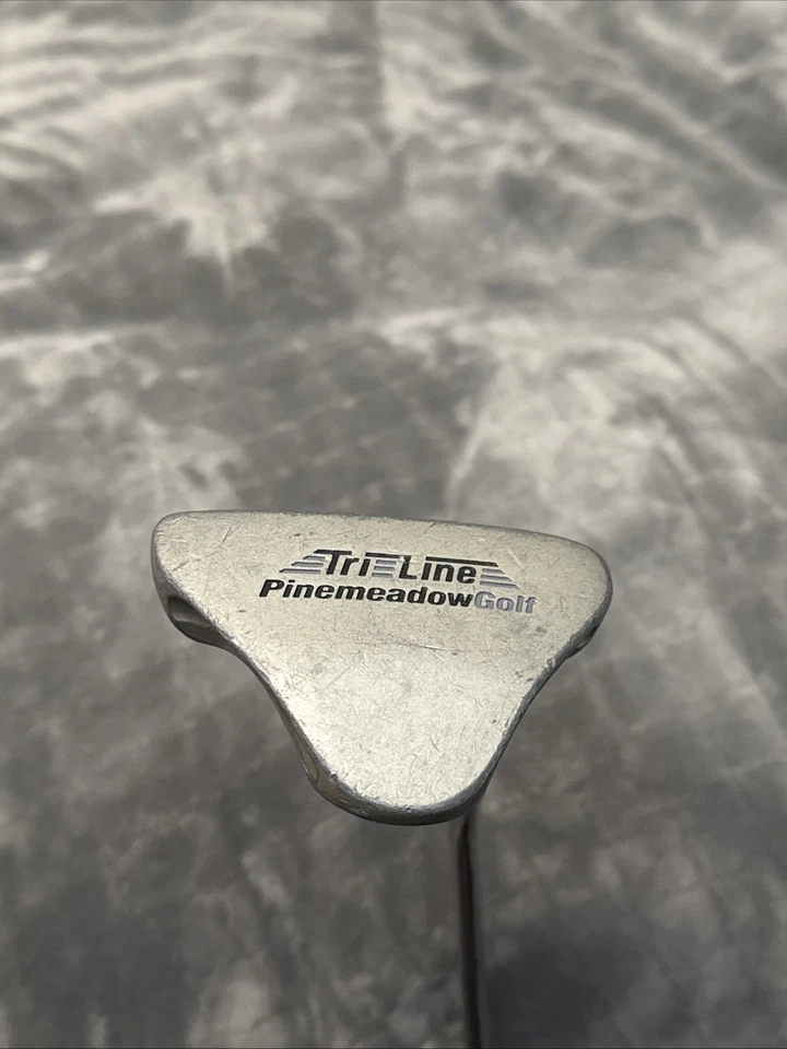 Used Right Handed Tri-line 3 Ball Putter Pinemeadow Grip And Shaft Unknown Flex. - Image 1 of 4