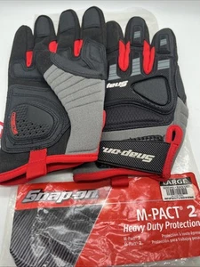 Snap On M-PACT 2 Heavy Duty Protection Gloves Size Large - Picture 1 of 9